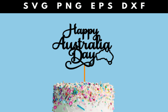 Download Happy Australia Day Cake Topper - Australia Collection