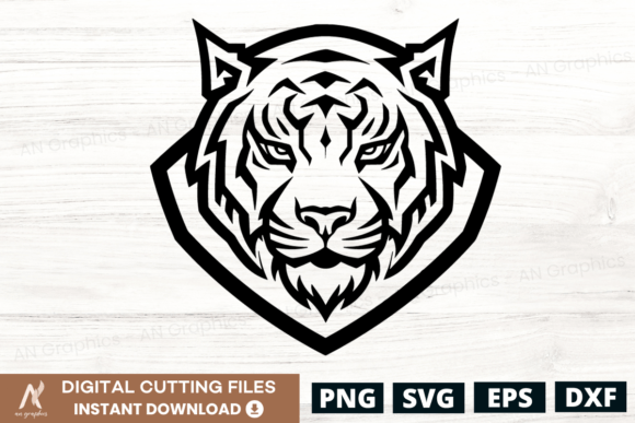 Download Tiger Logo SVG - Design No 8 - Tiger logo Collection