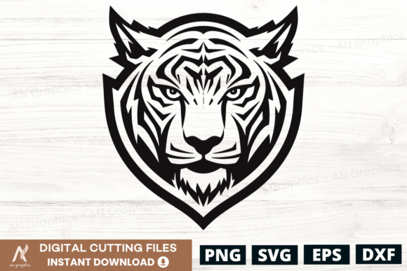 Download Tiger Logo SVG - Design No 9 - Tiger logo Collection