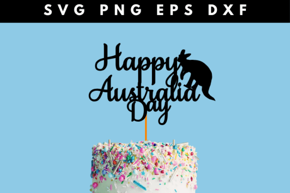 Download Happy Australia Day Cake Topper - Australia Collection