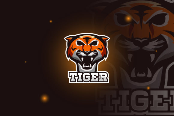 Download Tiger Logo E-Sport Gaming - Premium Resources
