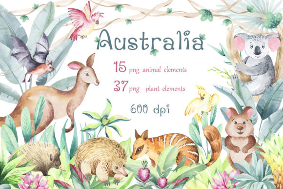 Download Australia. 52 Items. 600 Dpi. - Australia Collection